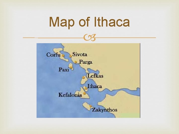 Map of Ithaca 