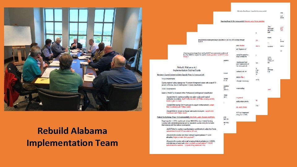 Rebuild Alabama Implementation Team 