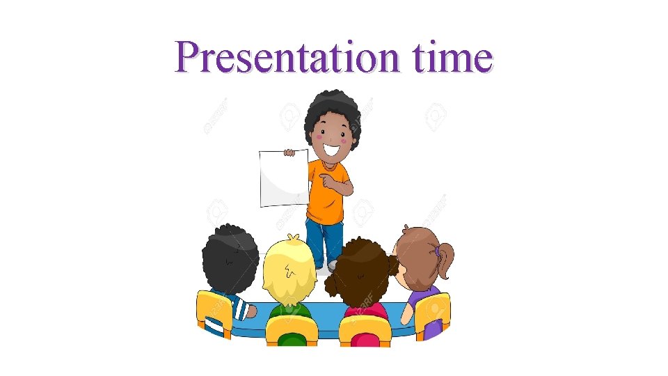 Presentation time 