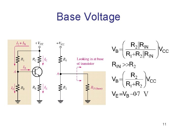 Base Voltage V 11 