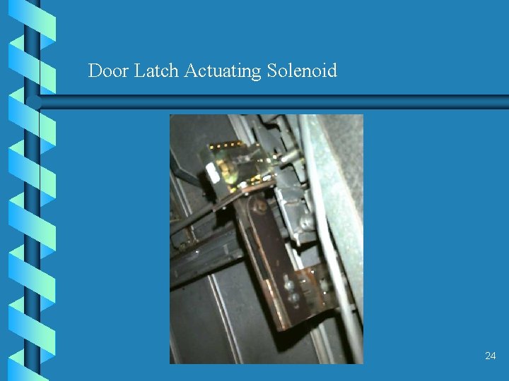 Door Latch Actuating Solenoid 24 