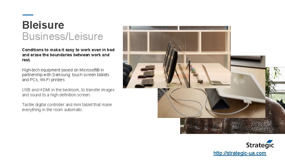 Bleisure Business/Leisure Conditions to make it easy to work even in bed and erase