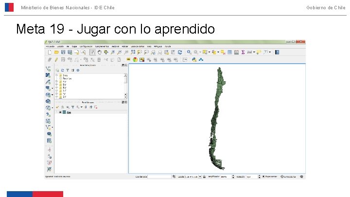 Ministerio de Bienes Nacionales - IDE Chile Meta 19 - Jugar con lo aprendido