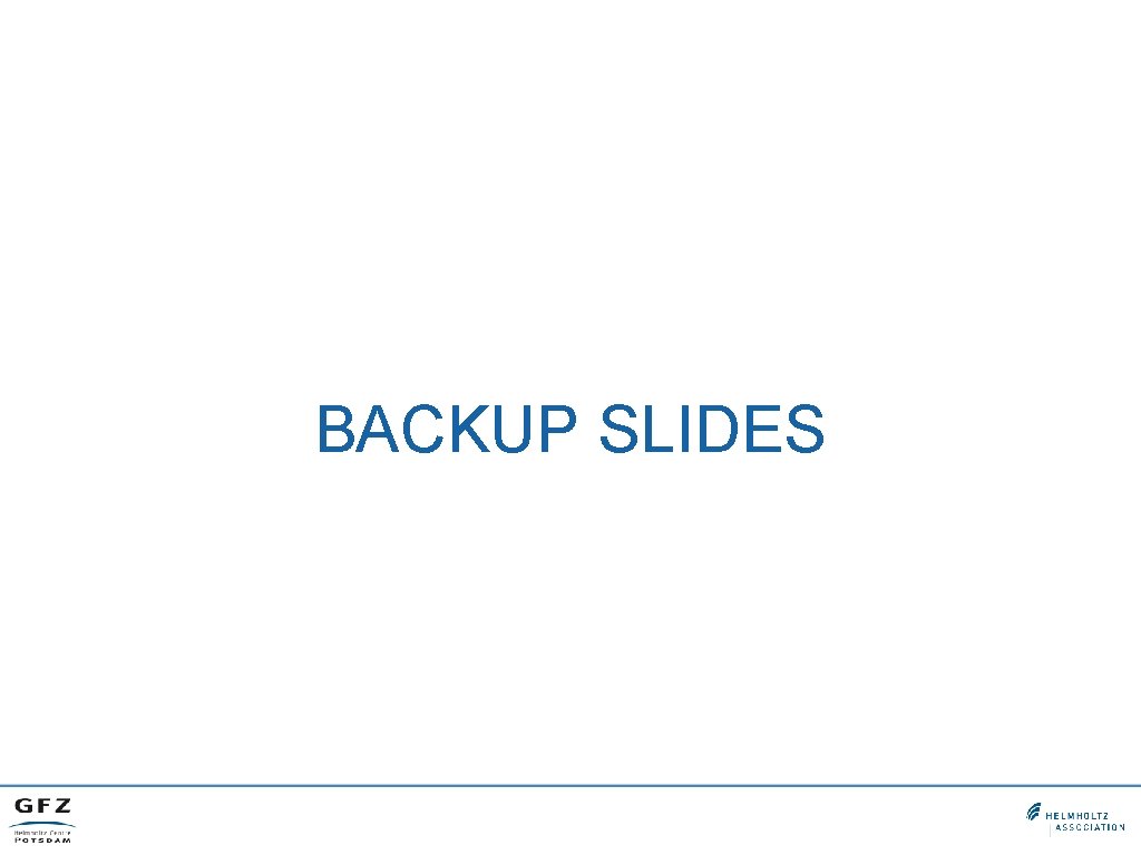 BACKUP SLIDES 