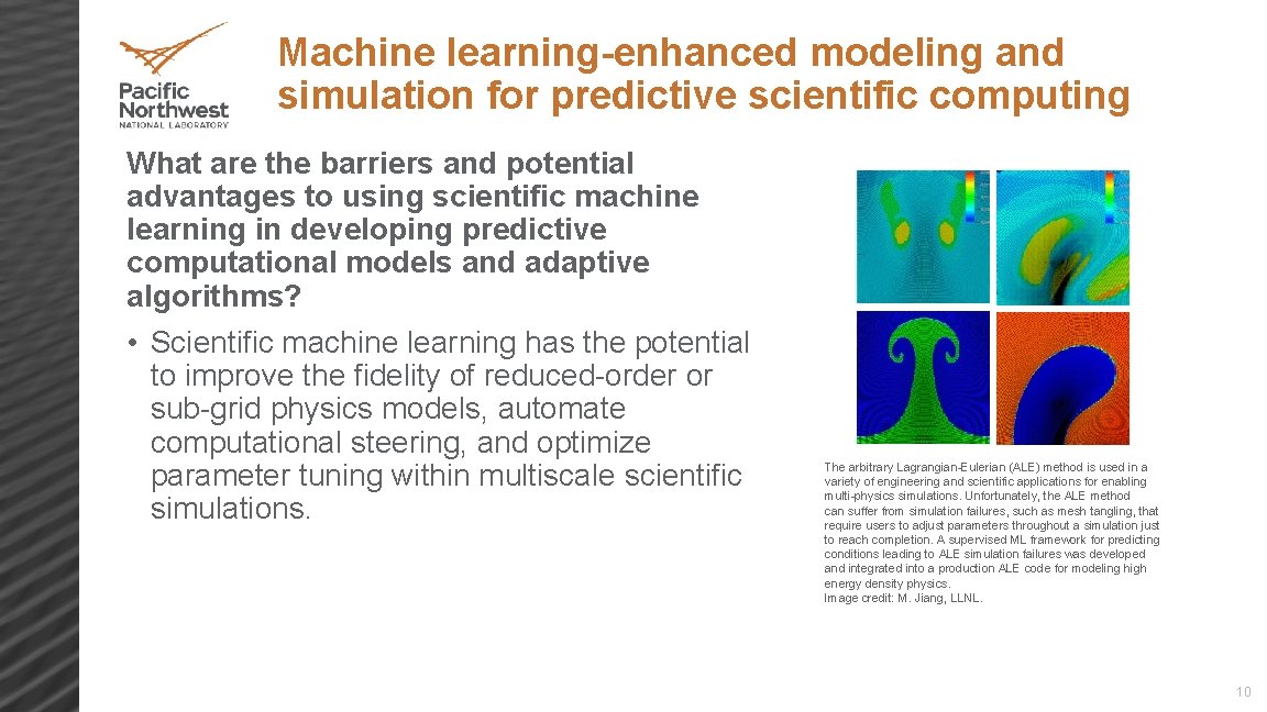 Machine learning-enhanced modeling and simulation for predictive scientific computing What are the barriers and