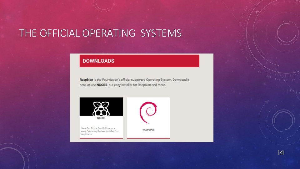 THE OFFICIAL OPERATING SYSTEMS [3] 