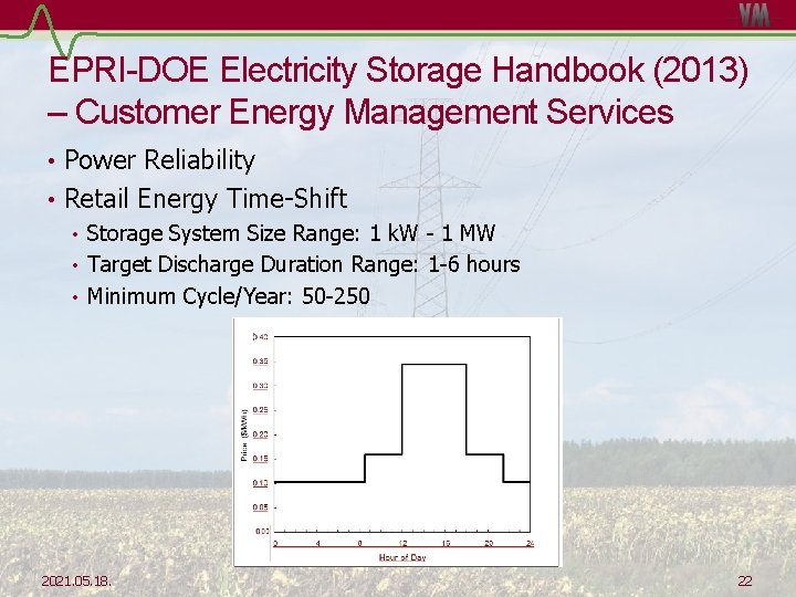 EPRI-DOE Electricity Storage Handbook (2013) – Customer Energy Management Services • Power Reliability •