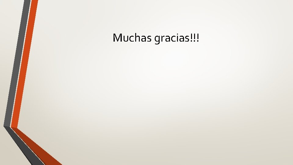 Muchas gracias!!! 