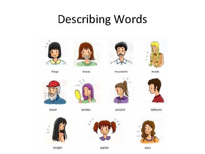 Describing Words 