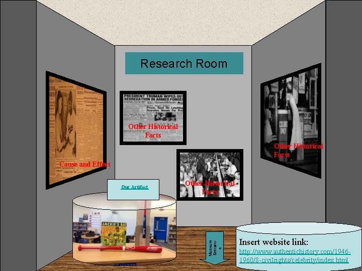 Research Room 4 Other Historical Facts Artifact 13 Picture representing other historical fact from
