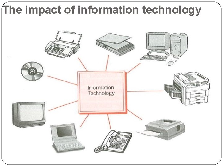 The impact of information technology 