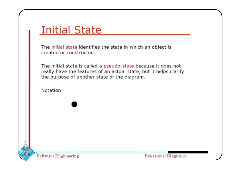 S. H 220909 Software Engineering Behavioral Diagrams S. H 220909 Software Engineering Behavioral Diagrams