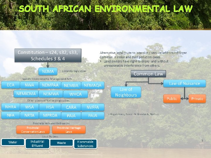 SOUTH AFRICAN ENVIRONMENTAL LAW 