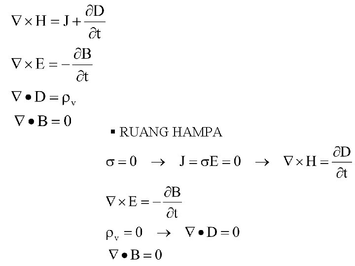 § RUANG HAMPA 