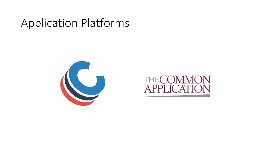 Application Platforms 