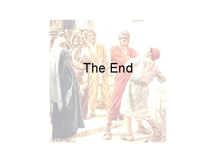 The End 