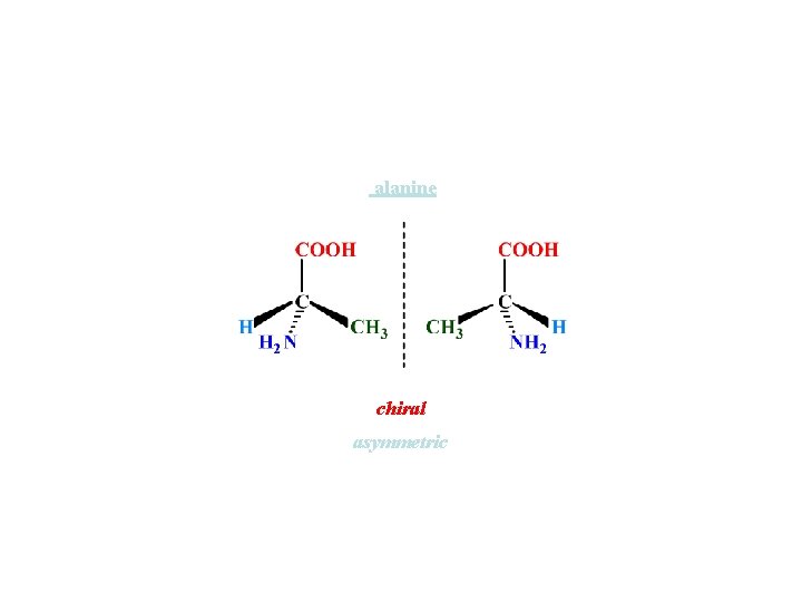 alanine chiral asymmetric 