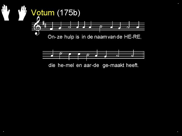 . . Votum (175 b) . . 