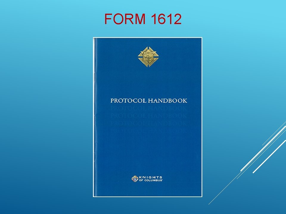 FORM 1612 