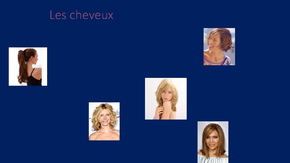 Les cheveux • Elle/Il a les cheveux COURTS LONGS • DÉGRADÉS • MI-LONGS AU