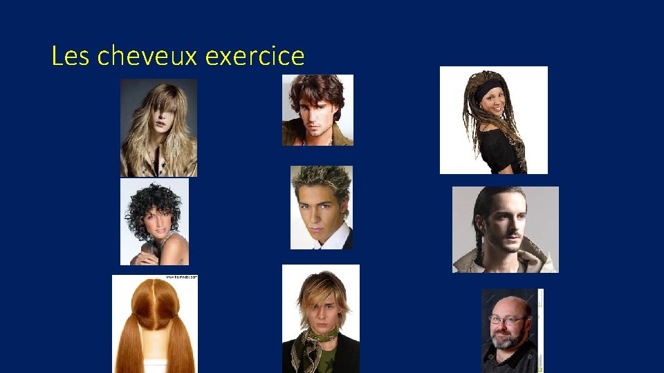 Les cheveux exercice 