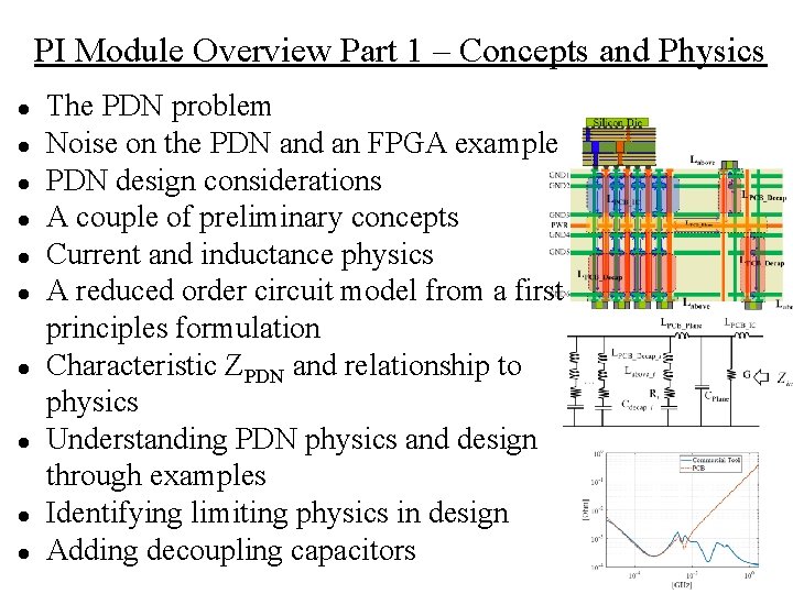 PI Module Overview Part 1 – Concepts and Physics ● ● ● ● ●