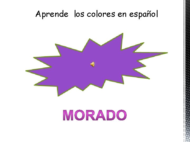 Aprende los colores en español 