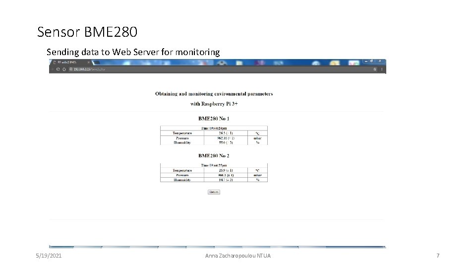 Sensor BME 280 Sending data to Web Server for monitoring • Installation & Configuration