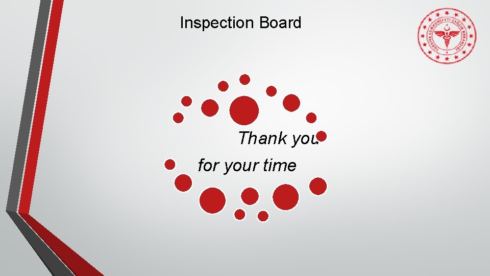Inspection Board Thank you for your time 