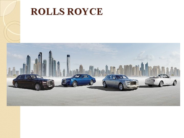 ROLLS ROYCE 