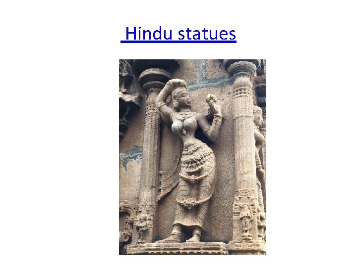 Hindu statues 