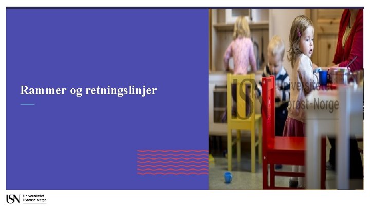 Rammer og retningslinjer 