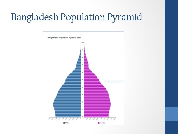 Bangladesh Population Pyramid 