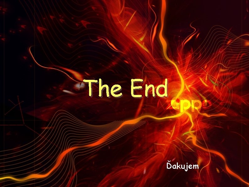 The End Ďakujem 