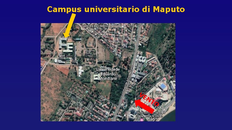 Campus universitario di Maputo VE NT O 