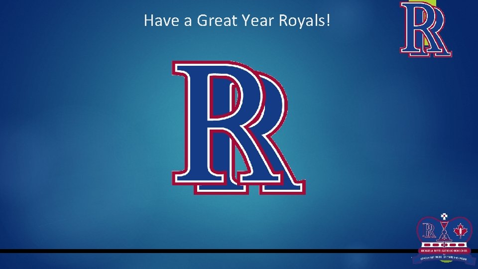 Have a Great Year Royals! 37 