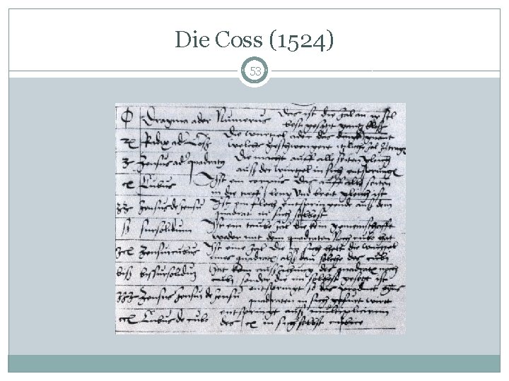 Die Coss (1524) 53 