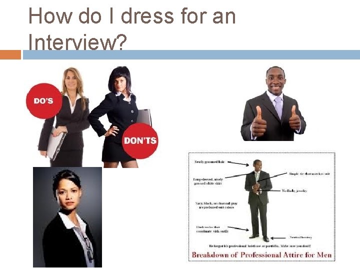 How do I dress for an Interview? 