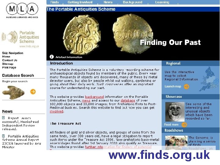 www. finds. org. uk 