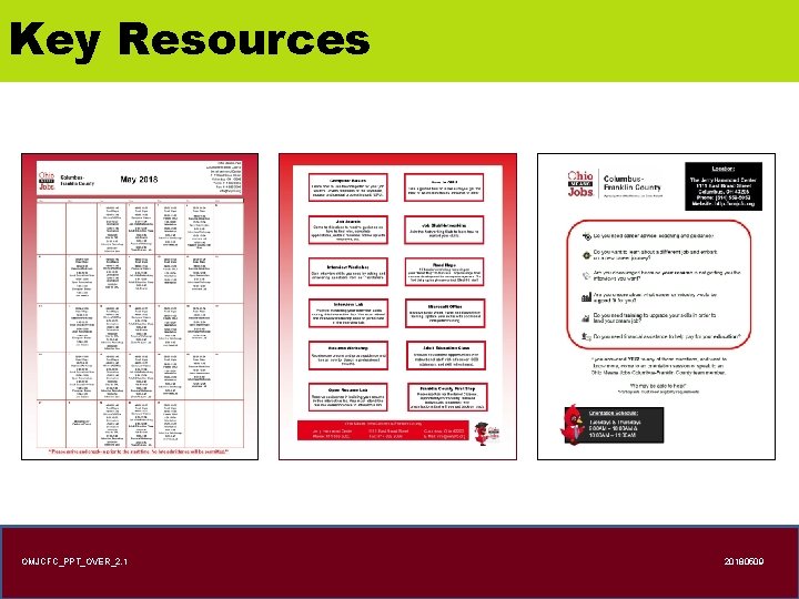 Key Resources OMJCFC_PPT_OVER_2. 1 20180509 