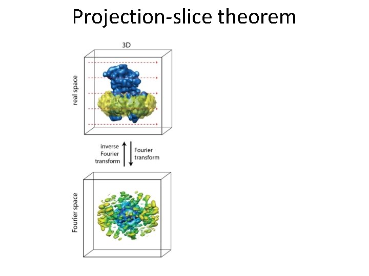 Projection-slice theorem 