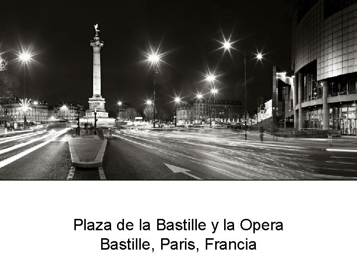 Plaza de la Bastille y la Opera Bastille, Paris, Francia 
