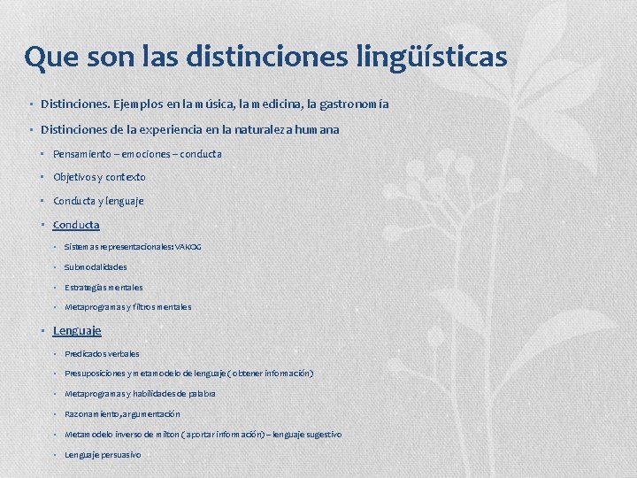 Que son las distinciones lingüísticas • Distinciones. Ejemplos en la música, la medicina, la