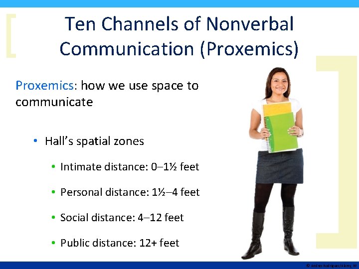 [ Ten Channels of Nonverbal Communication (Proxemics) Proxemics: how we use space to communicate