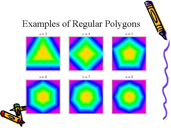 Examples of Regular Polygons 