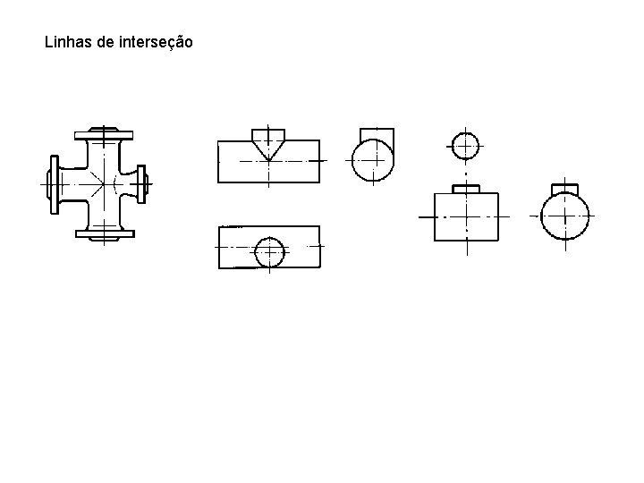 Linhas de interseção 