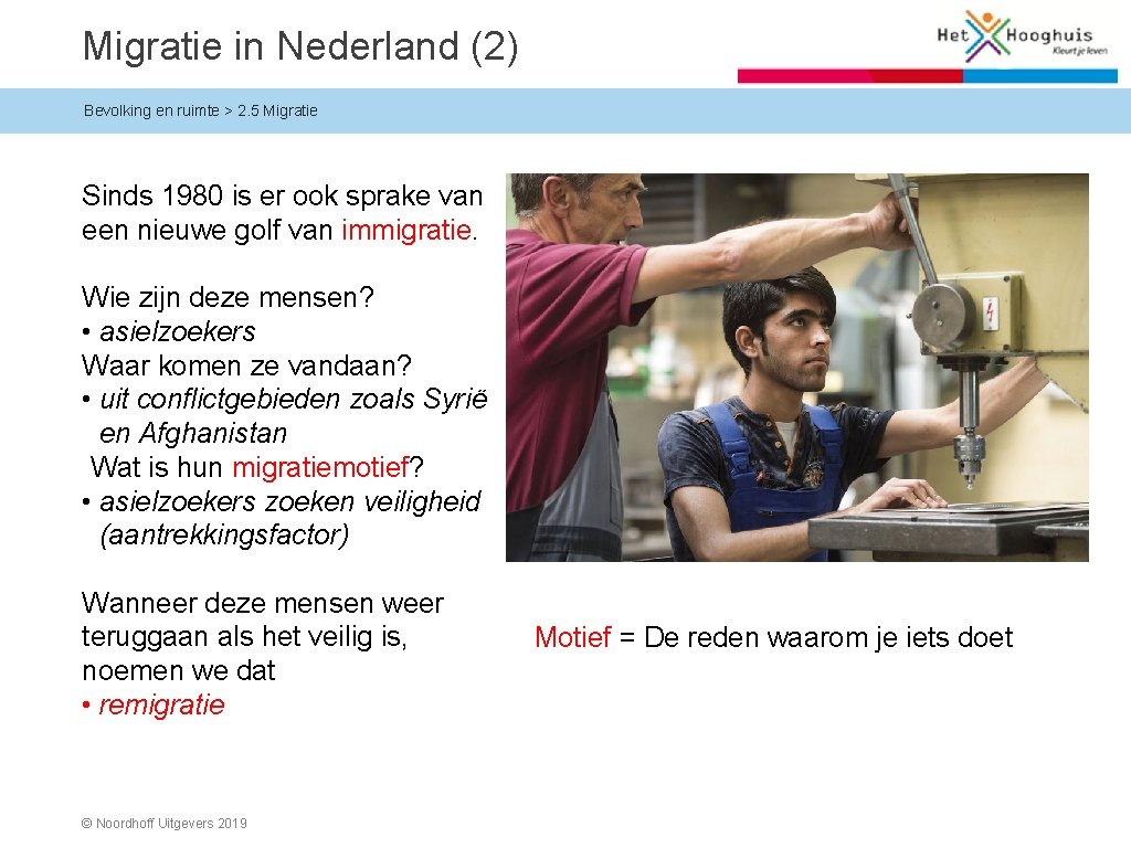 Migratie in Nederland (2) Bevolking en ruimte > 2. 5 Migratie Sinds 1980 is