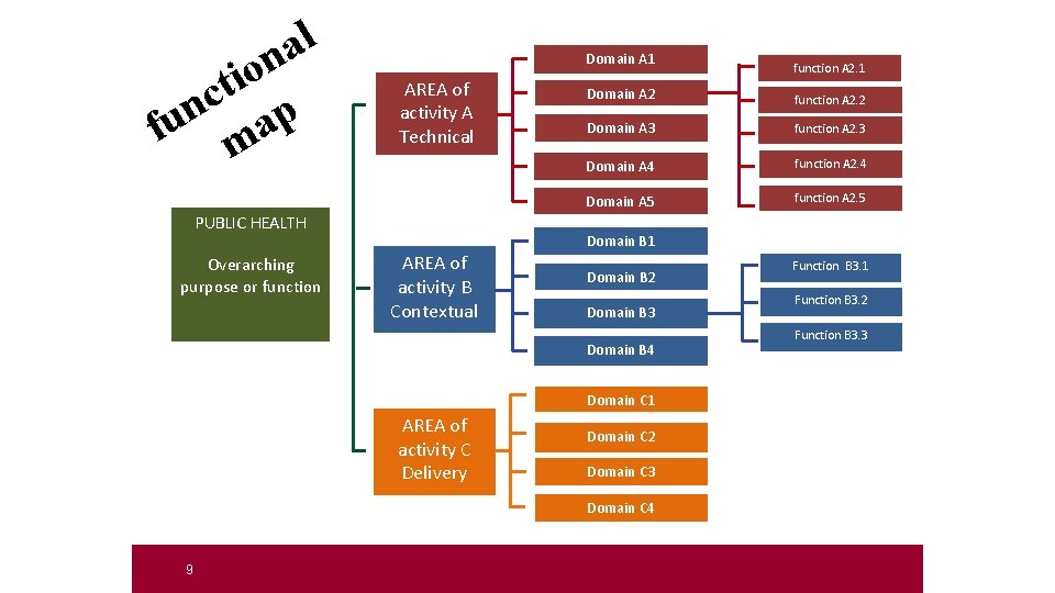 l a n o i t c p n fu ma Domain A 1