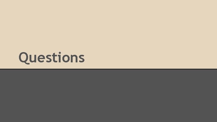 Questions 