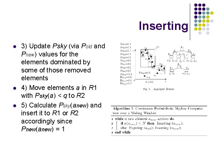Inserting l l l 3) Update Psky (via Pold and Pnew) values for the
